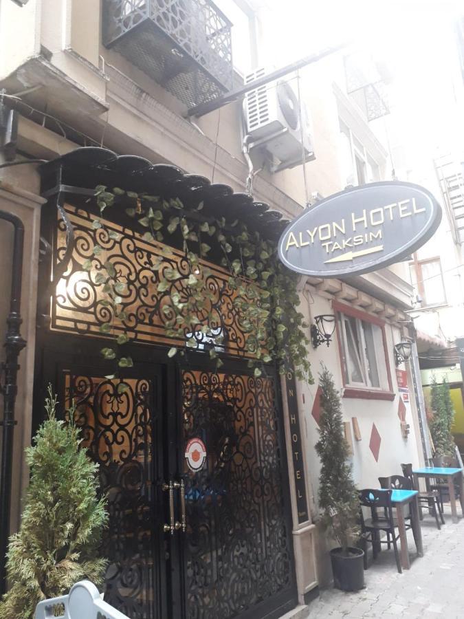 Alyon Hotel Taksim Istanbul Bagian luar foto