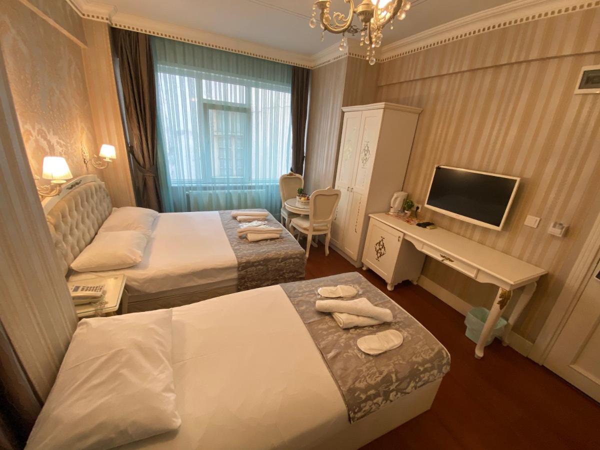 Alyon Hotel Taksim Istanbul Bagian luar foto