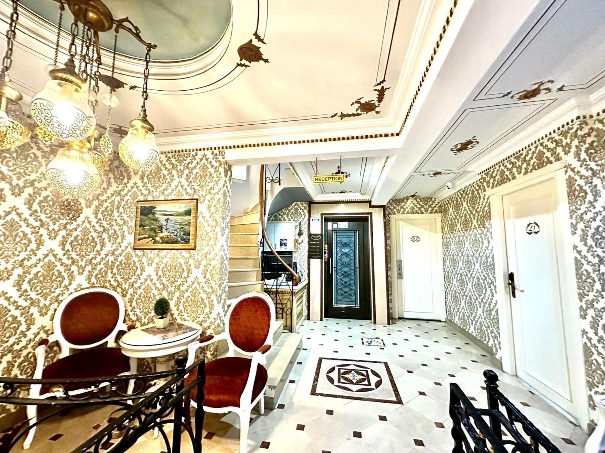 Alyon Hotel Taksim Istanbul Bagian luar foto